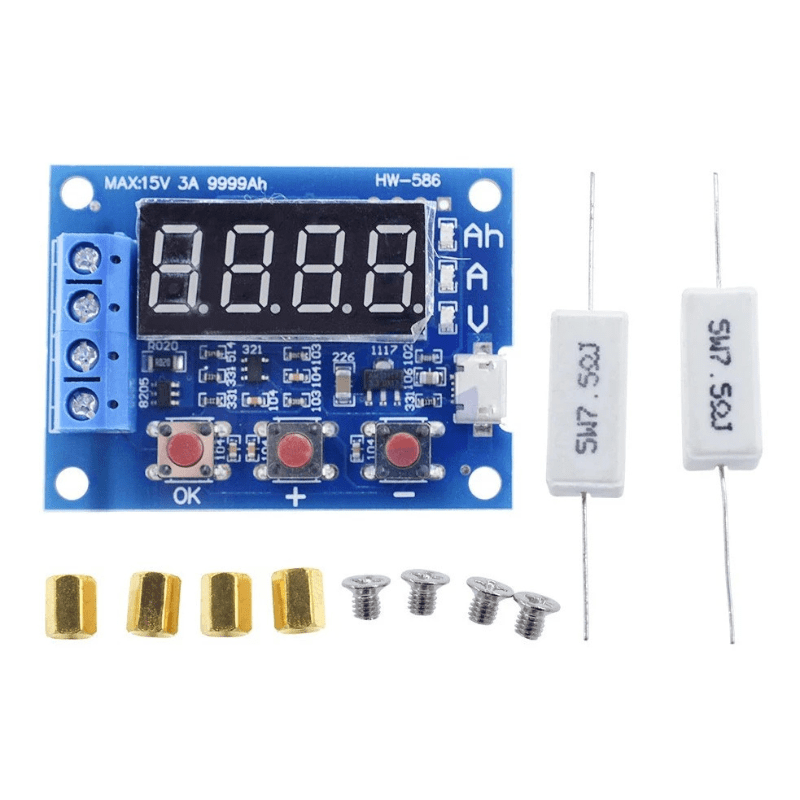 ماژول تستر ظرفیت واقعی باتری های لیتیومی و سرب اسیدی مدل ZB2L3