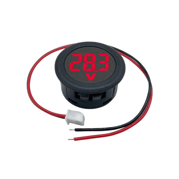 4-100 ولت DC قرمز